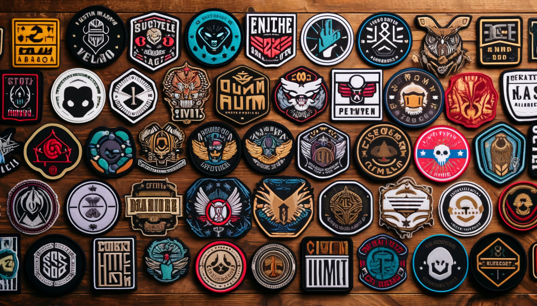 Custom Patches for Brand Identity